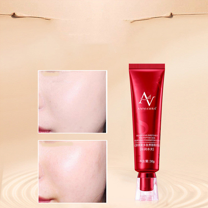 Bird's Nest Liquid Foundation Concealer Lasting Makeup Bird's Nest Liquid Foundation Concealer Lasting Makeup